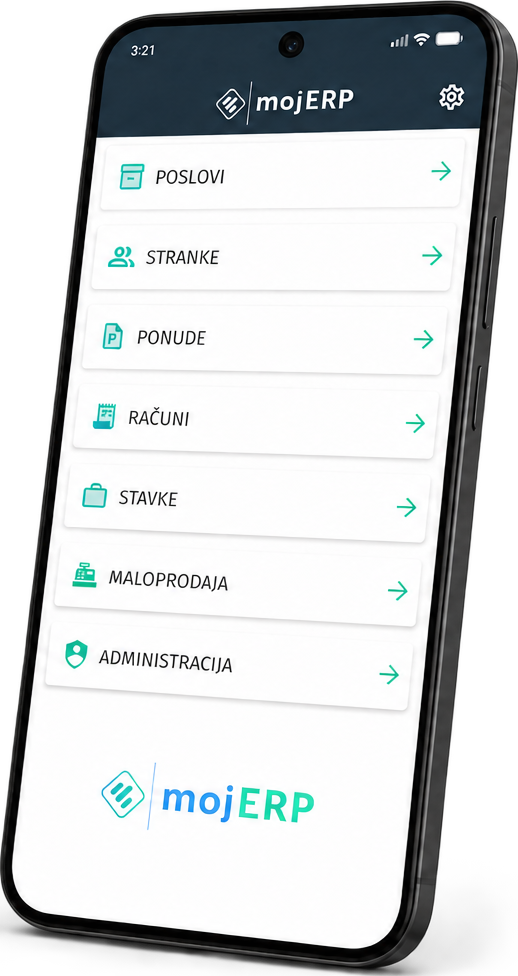 MojERP mobilna aplikacija